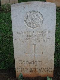 Dar Es Salaam War Cemetery - Bradford, G